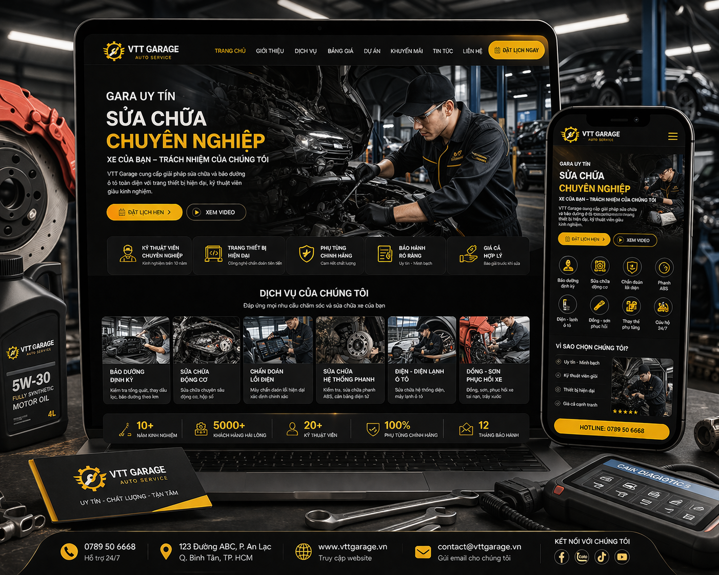 Mẫu website 9